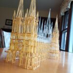 Reims Cathedral Model - 3/4 View